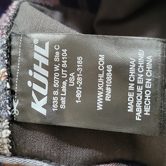 Kuhl Black Corduroy Button Zipper Front Mini Skirt Indie Grunge Gorpcore Sz 10 - Picture 8 of 10